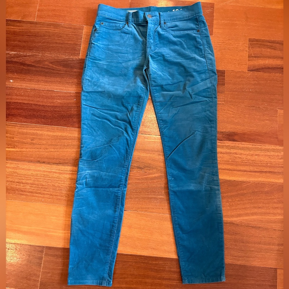 GAP Blue Ankle & Cropped Women Jeans